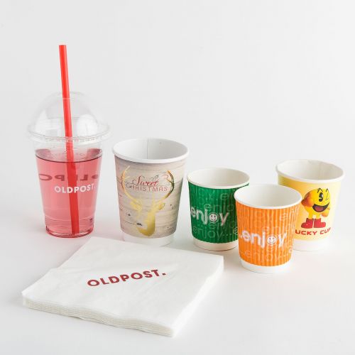 branded cups